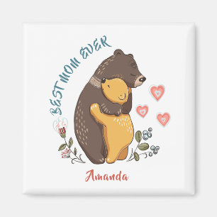 Beste Mutter je Magnet, personalisiertes Muttertag Magnet