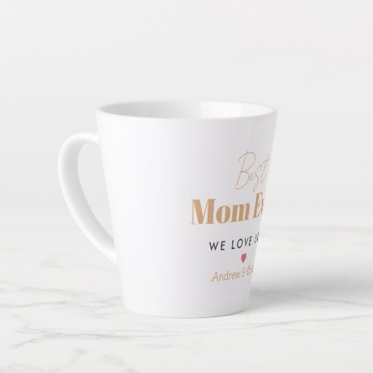 Beste Mutter je Milchtasse (Linke Ecke)
