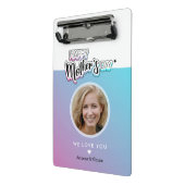 Beste Mutter je Mini Klemmbrett (Gewinkelt2)