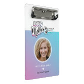 Beste Mutter je Mini Klemmbrett (Schrägansicht)