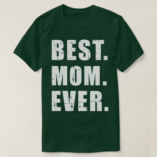 Beste Mutter je Mütter Tag 1 T-Shirt (Design vorne)