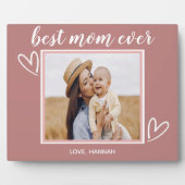 Beste Mutter je Mütter Tag Fotoplatte (Vorderseite)