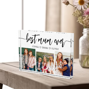 Beste Mutter je - Muttertagsfoto-Collage Fotoblock