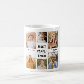 Beste Mutter je - Muttertagsfoto-Collage Kaffeetasse (Mittel)