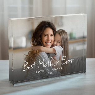 Beste Mutter je Niedlich modern Fotoblock