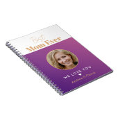 Beste Mutter je Notizblock (Rechte Seite)