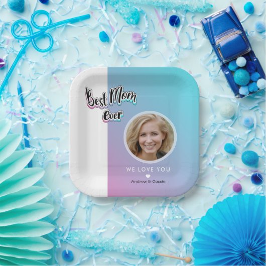 Beste Mutter je Pappteller (Party)