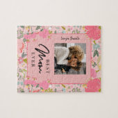 Beste Mutter je personalisiert Foto und Text Puzzle (Horizontal)