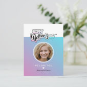 Beste Mutter je Postkarte (Stehend Vorderseite)