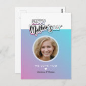 Beste Mutter je Postkarte (Vorne/Hinten)