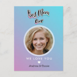 Beste Mutter je Postkarte