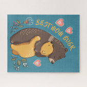 Beste Mutter je Puzzle, beste Mütter Geschenk Idee Puzzle (Horizontal)