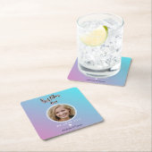 Beste Mutter je Rechteckiger Pappuntersetzer (Vor Ort)