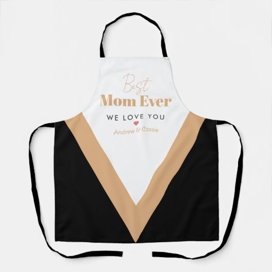 Beste Mutter je Schürze (Vorderseite)