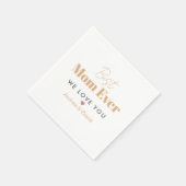 Beste Mutter je Serviette (Ecke)