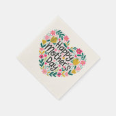 Beste Mutter je Serviette (Ecke)