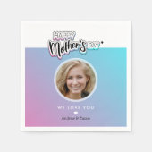 Beste Mutter je Serviette (Vorderseite)