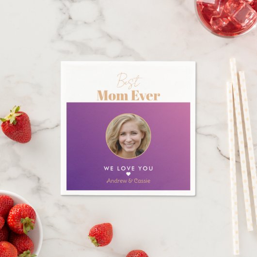 Beste Mutter je Serviette (Beispiel)