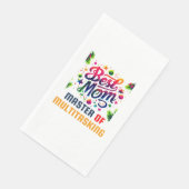 Beste Mutter je Serviette (Ecke)