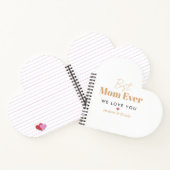 Beste Mutter je SpiralNotebook Notizblock (Innenseite)