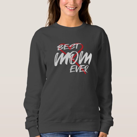 Beste Mutter je Sweatshirt (Vorderseite)