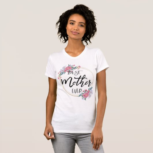 Beste Mutter je T-Shirt (Vorne ganz)