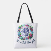 Beste Mutter je Tasche (Rückseite)