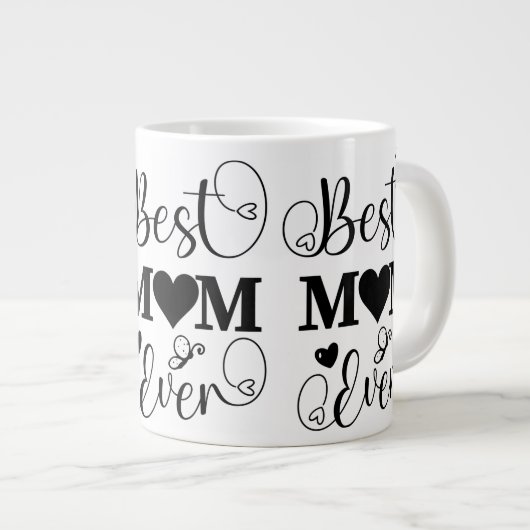 Beste Mutter je Tasse (Vorderseite Rechts)
