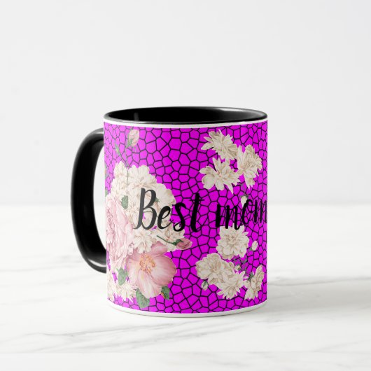 Beste Mutter je Tasse (Vorderseite Links)