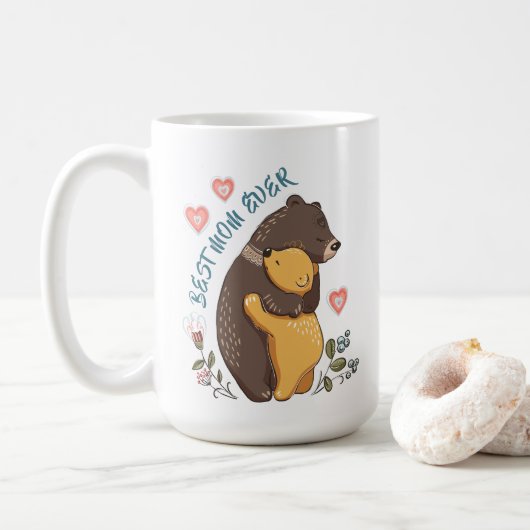 Beste Mutter je Tasse, beste Mutter-Day-Gabe Kaffeetasse (Mit Donut)