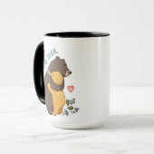 Beste Mutter je Tasse Kaffee, Geschenkidee für Mut (Vorderseite Links)