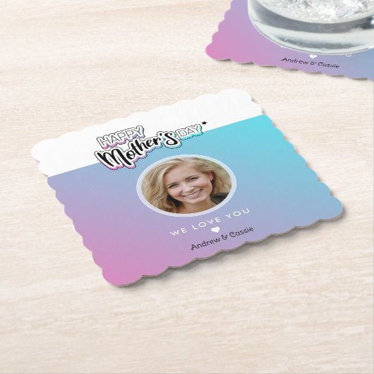 Beste Mutter je Untersetzer (angewinkelt)