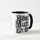 Beste Mutter je - Zwei-Tonen-Kaffee-Tasse Tasse (VorderseiteRechts)