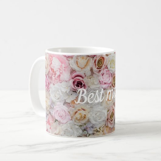Beste Mutter Kaffeetasse (Vorderseite Links)