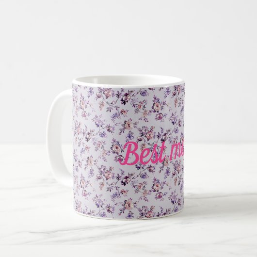 Beste Mutter Kaffeetasse (Vorderseite Links)