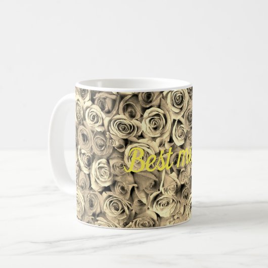 Beste Mutter Kaffeetasse (Vorderseite Links)