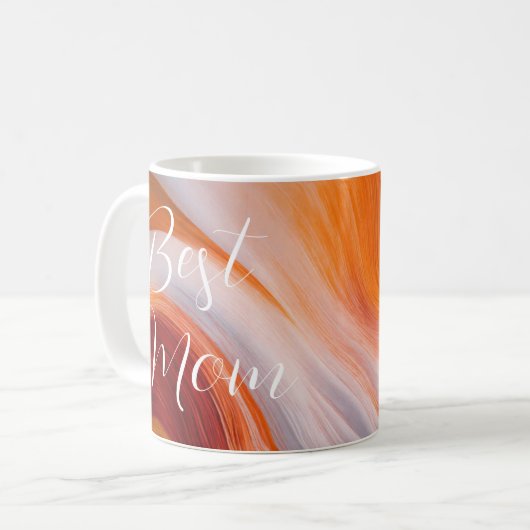 Beste Mutter Kaffeetasse (Vorderseite Links)