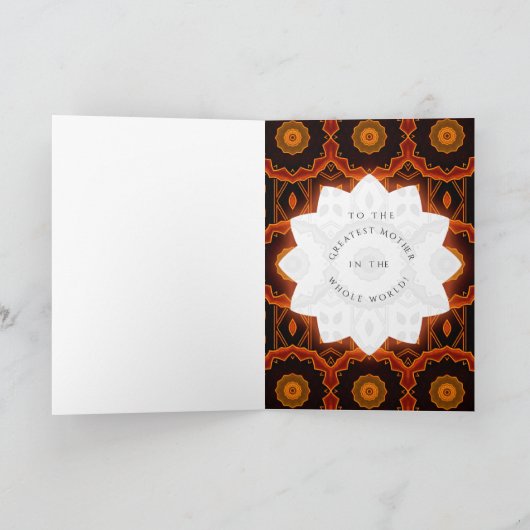 Beste Mütter Karte (Innenseite)