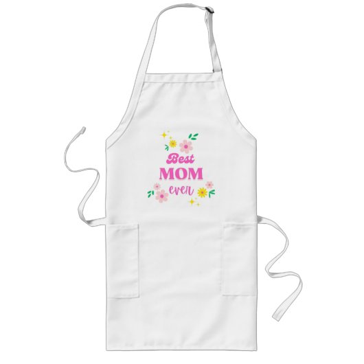 Beste Mutter Lange Schürze (Vorne)