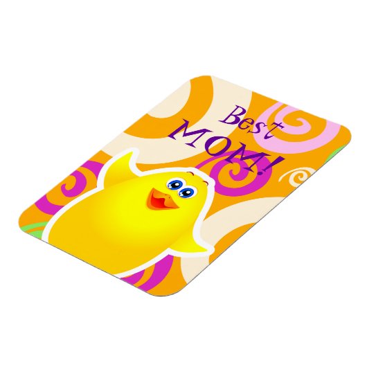 Beste Mutter! Magnet (Linke Seite)