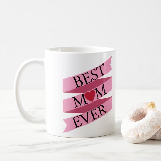Beste Mutter (Mama) je Kaffeetasse (Mit Donut)