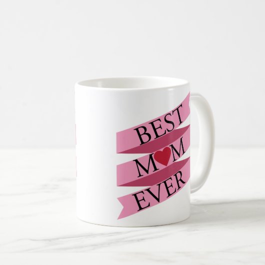 Beste Mutter (Mama) je Kaffeetasse (VorderseiteRechts)