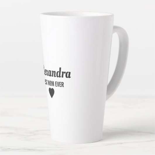 Beste Mutter Milchtasse (Rechte Ecke)