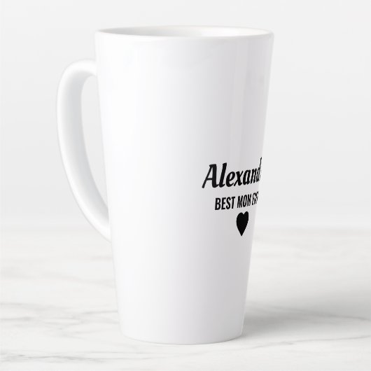 Beste Mutter Milchtasse (Linke Ecke)