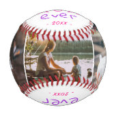 Beste Mutter Moderne Foliage 3 Benutzerdefinierte Baseball (Vorderseite)