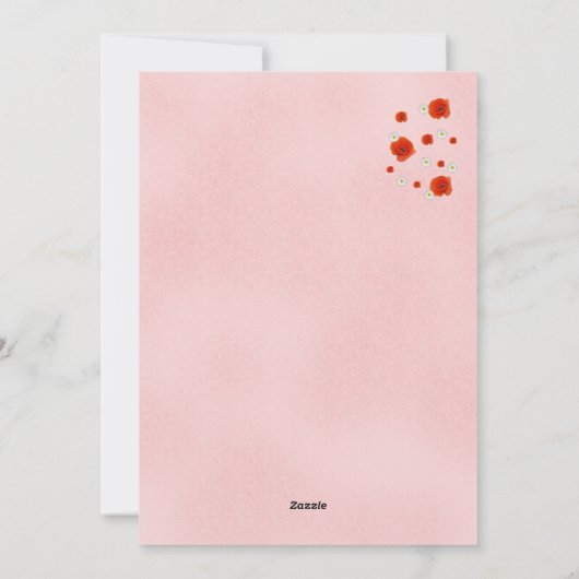 Beste Mutter - Muttertag Feiertagskarte (Rückseite)