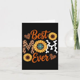 Beste Mutter Muttertag Leopard Mutter Liebhaberin Karte
