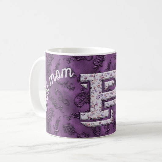 Beste Mutter P Kaffeetasse (Vorderseite Links)