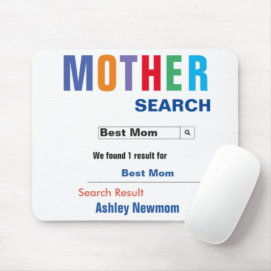 Beste Mutter-Suche Mousepad (Mit Mouse)