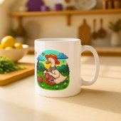 Beste Mutter Süße Strickgans Kaffeetasse